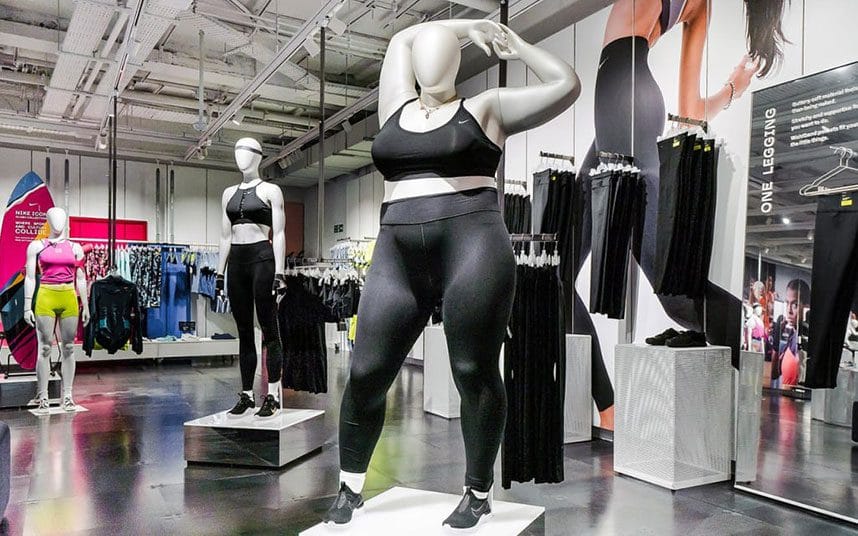Nike Plus Size Mannequin