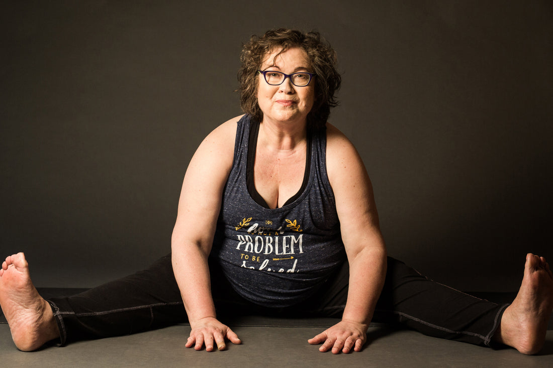 Superfit Hero Body Positive Fitness Trainer Jill Moran XL-Yoga