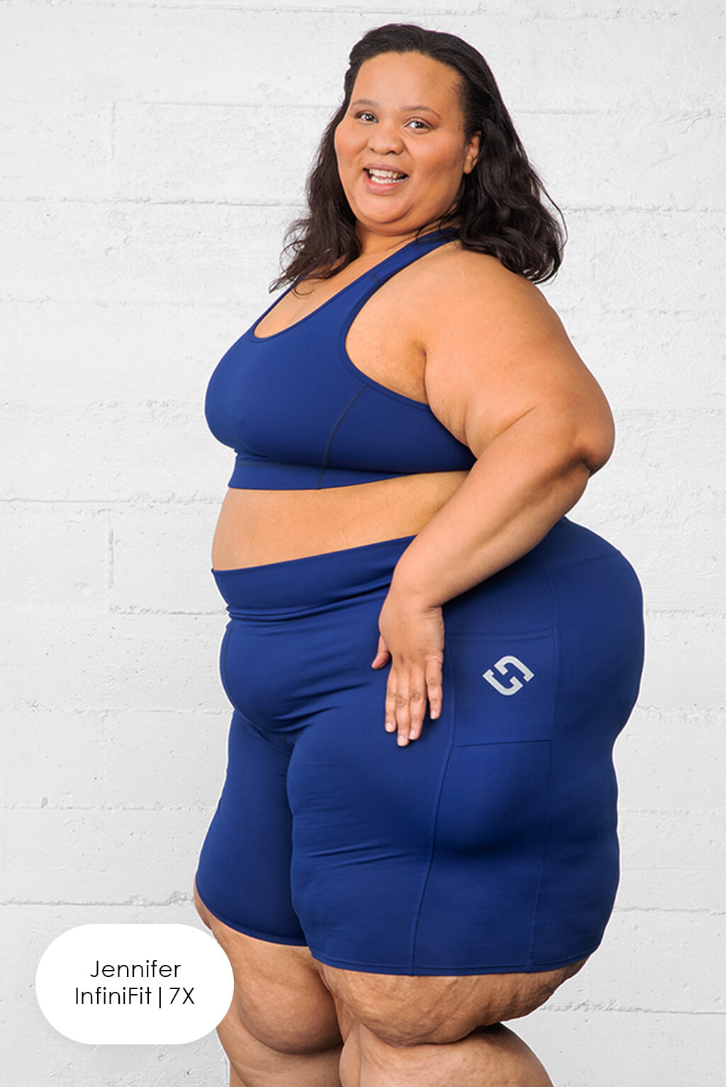 compression bike shorts with pockets for plus size women