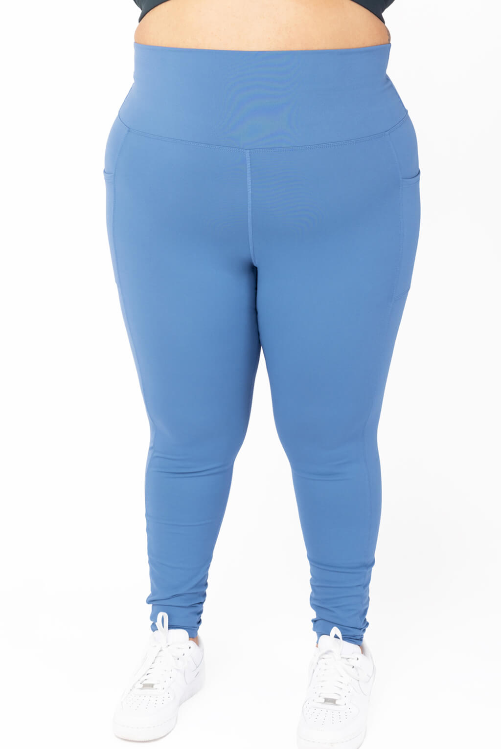 plus size leggings with pockets, superfit hero, moonlight blue